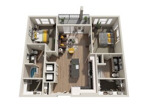 Broadway St 5208 floor plan